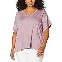 G by Giuliana V-Neck Knit Tee