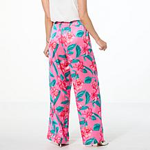 G by Giuliana Woven Wide-Leg Pant