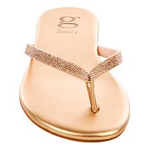 G By Grace Toe Post Bling Sandal