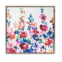 Gallery 57 Happy Garden 29x29 Floating Canvas