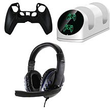 GameFitz 10-in-1 Accessories Kit for PlayStation 5