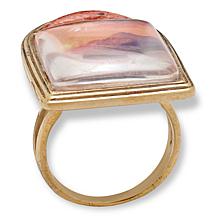 GemHues Bronze Sponge Coral Coastal Beach Landscape Ring