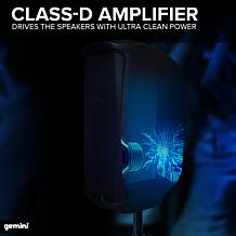 Gemini AS-2110BT Active 10 inch Woofer Bluetooth Loudspeaker
