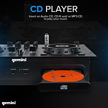 Gemini CDM-4000BT Dual CD USB Media Player with Bluetooth and Mixer