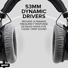 Gemini DJX-1000 Professional Monitoring Headphones