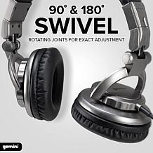 Gemini DJX-500 Professional DJ Headphones