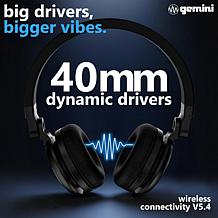 Gemini GBTX-200 Premium Bluetooth Headphones