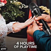 Gemini GMU-M100 UHF Wireless Handheld Microphone System