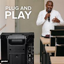 Gemini GMU-M200 UHF Dual Wireless Handheld Microphone System