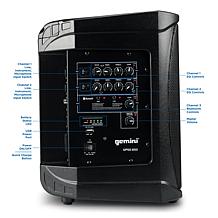 Gemini GPSS-650 6.5 Inch Portable Bluetooth Speaker