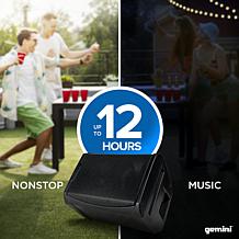 Gemini GPSS-650 6.5 Inch Portable Bluetooth Speaker