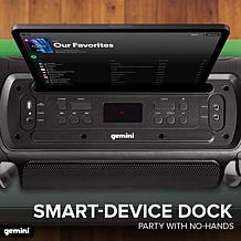Gemini GSYS-4800 Dual 12" Home Stereo System with Media Player