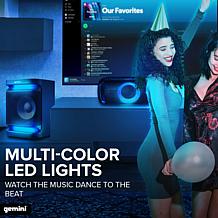 Gemini GSYS-4800 Dual 12" Home Stereo System with Media Player