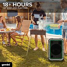 Gemini MPA-2400 Rechargeable Weather Resistant Trolley Speaker - Gray