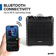 Gemini MPA-K650 Karaoke Party Speaker with Handheld Microphone
