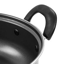 Gibson Everyday 12" Highberry Nonstick All Purpose Pan with Lid - Grey