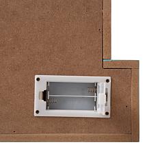 Glitzhome 12" Easter LED Lighted Wooden/Metal Word Sign with 14 Bulbs