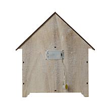 Glitzhome 15.25in H Wooden LED Countdown Farmhouse