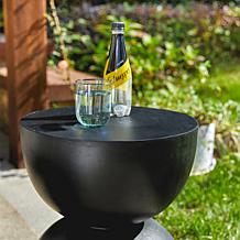 Glitzhome 17.75" MGO Garden Stool or Planter Stand or Accent Table