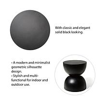 Glitzhome 17.75" MGO Garden Stool or Planter Stand or Accent Table