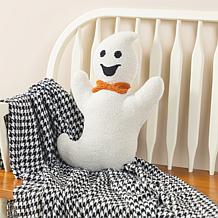 Glitzhome 17"H Halloween Hooked Ghost Shaped Pillow