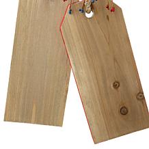 Glitzhome 19.5" Wooden Patriotic Americana Doorknob Hanging Décor