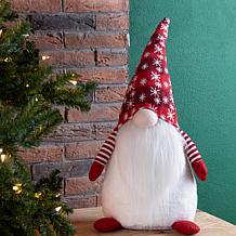 Glitzhome 24" Fabric Christmas Gnome 