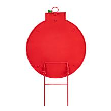 Glitzhome 24" Metal Ornament Yard Stake