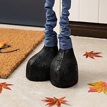Glitzhome 33-38"H Fall Fabric Scarecrow Porch Decor w Telescoping Legs