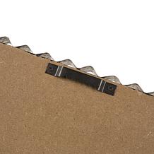 Glitzhome 36"H Wooden Black Christmas Porch Sign