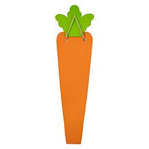 Glitzhome 41.5in H Easter Wooden and Metal Carrot Porch Decor