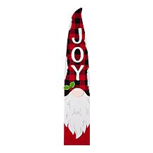 Glitzhome 42" Wooden Christmas Gnome Porch Sign