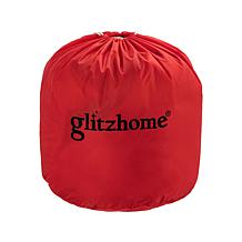 Glitzhome 6' Lighted Inflatable Rotating Gingerbread Man