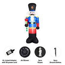 Glitzhome 8' Lighted Inflatable Soldier Décor