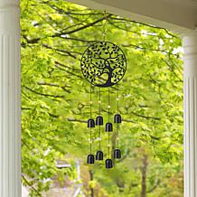 Glitzhome Metal Tree of Life Windchime with Bells