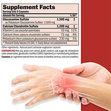 Glucosamine and Chondroitin - 300 Capsules