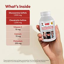 Glucosamine and Chondroitin - 75 Capsules