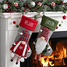 Gnome Character Personalized Stocking