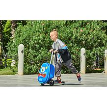 Go Voyage 2-in-1 Kids 3-Wheel Luggage Scooter