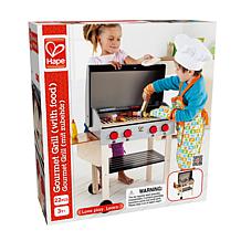 Gourmet Grill 22 Piece Wooden Play Kitchen and Food Accessories