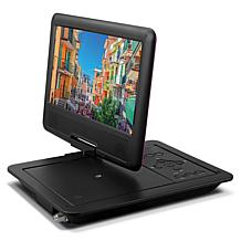 GPX 9" Portable TV/DVD Player with Headphones, Accessories & Voucher