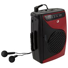 GPX Personal Cassette Player & Recorder with AM/FM Radio