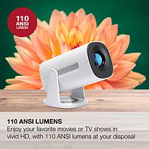GPX Portable All-in-One Projector, Screen & Speaker Bundle