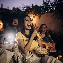 GPX Portable All-in-One Projector, Screen & Speaker Bundle