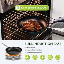 Granitestone Armor Max 14-Pc Hard Anodized Ultra Durable Cookware Set