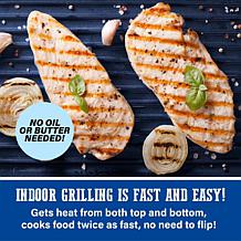 Granitestone Blue Low Fat Folding Grill