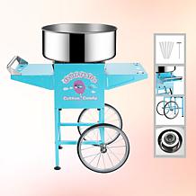 Great Northern Cotton Candy Machine and Cart with Pan and 13” Wheels