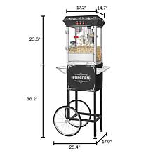 Great Northern Popcorn Foundation Popcorn Machine with Cart