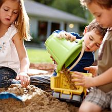 Green Toys Dump Truck - Yellow & Red