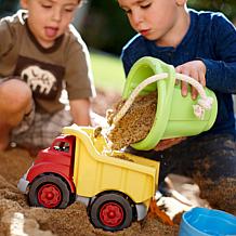 Green Toys Dump Truck - Yellow & Red